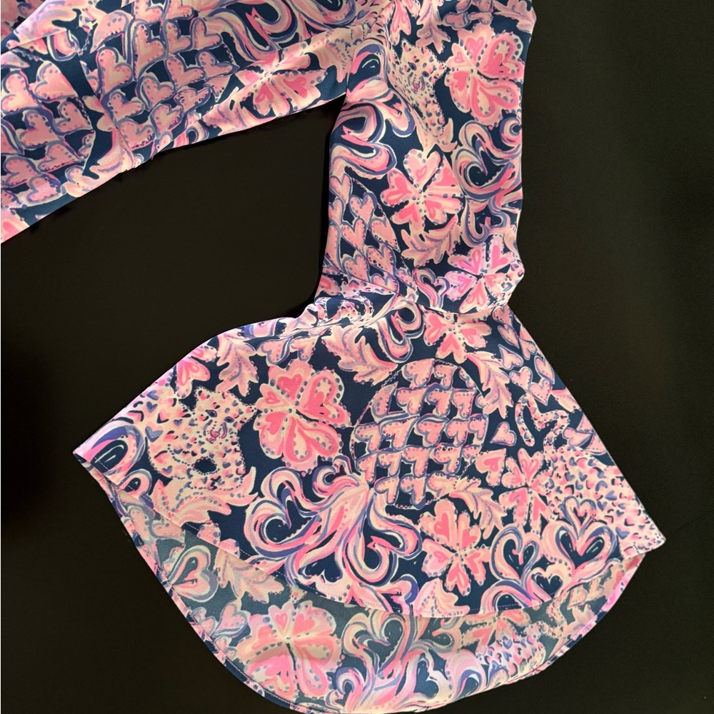 Lilly Pulitzer Kayla Stretch Dress in Indigo Love You Bunches. NWT. Size 10 - Picture 13 of 13